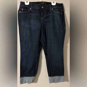 Torrid Dark Blue Boyfriend Jeans